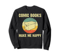 Comic Book Comic Book Lovers Sweatshirt - Custom Art Print for Adults - T-Shirt, Sweatshirt, Hoodie