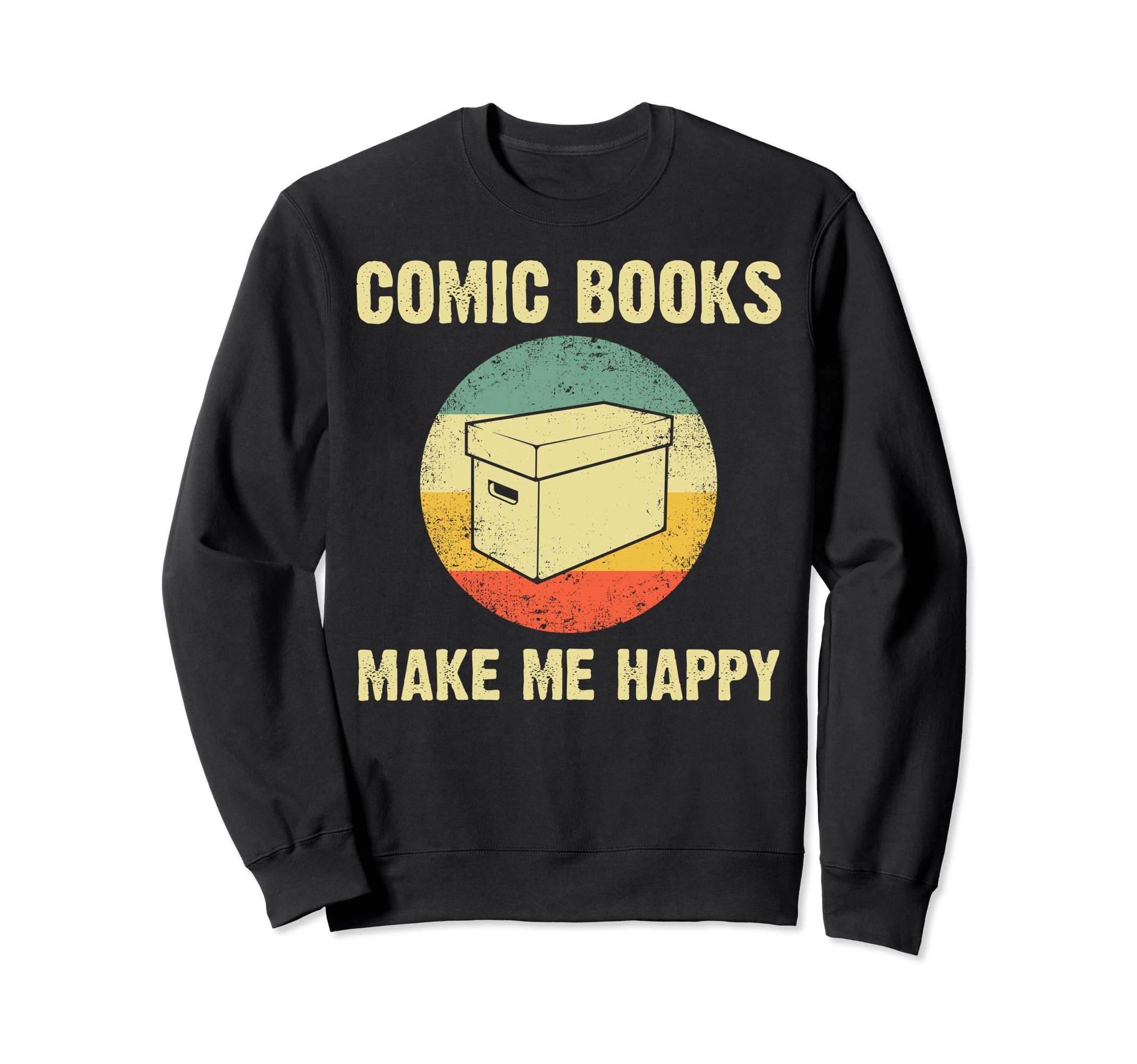 Comic Book Comic Book Lovers Sweatshirt - Custom Art Print for Adults - T-Shirt, Sweatshirt, Hoodie