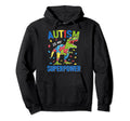 Neurodiversity Brain Autism Awareness Hoodie - Minimalist Print Men Women - T-Shirt, Sweatshirt, Hoodie
