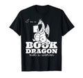 Im Book Dragon Not Worm Gift T-Shirt - Minimalist Print for Adults - T-Shirt, Sweatshirt, Hoodie
