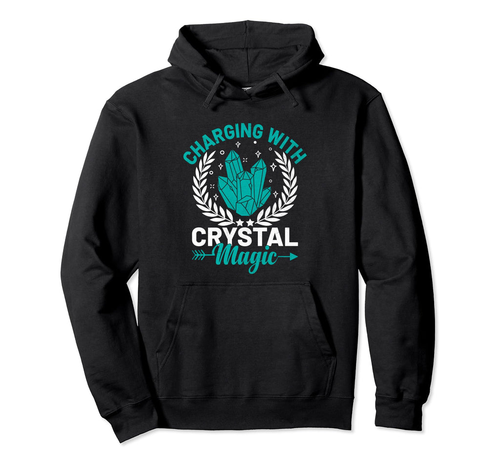 Spiritual Crystal Stones Healing Hoodie - Graphic Print Unisex - T-Shirt, Sweatshirt, Hoodie