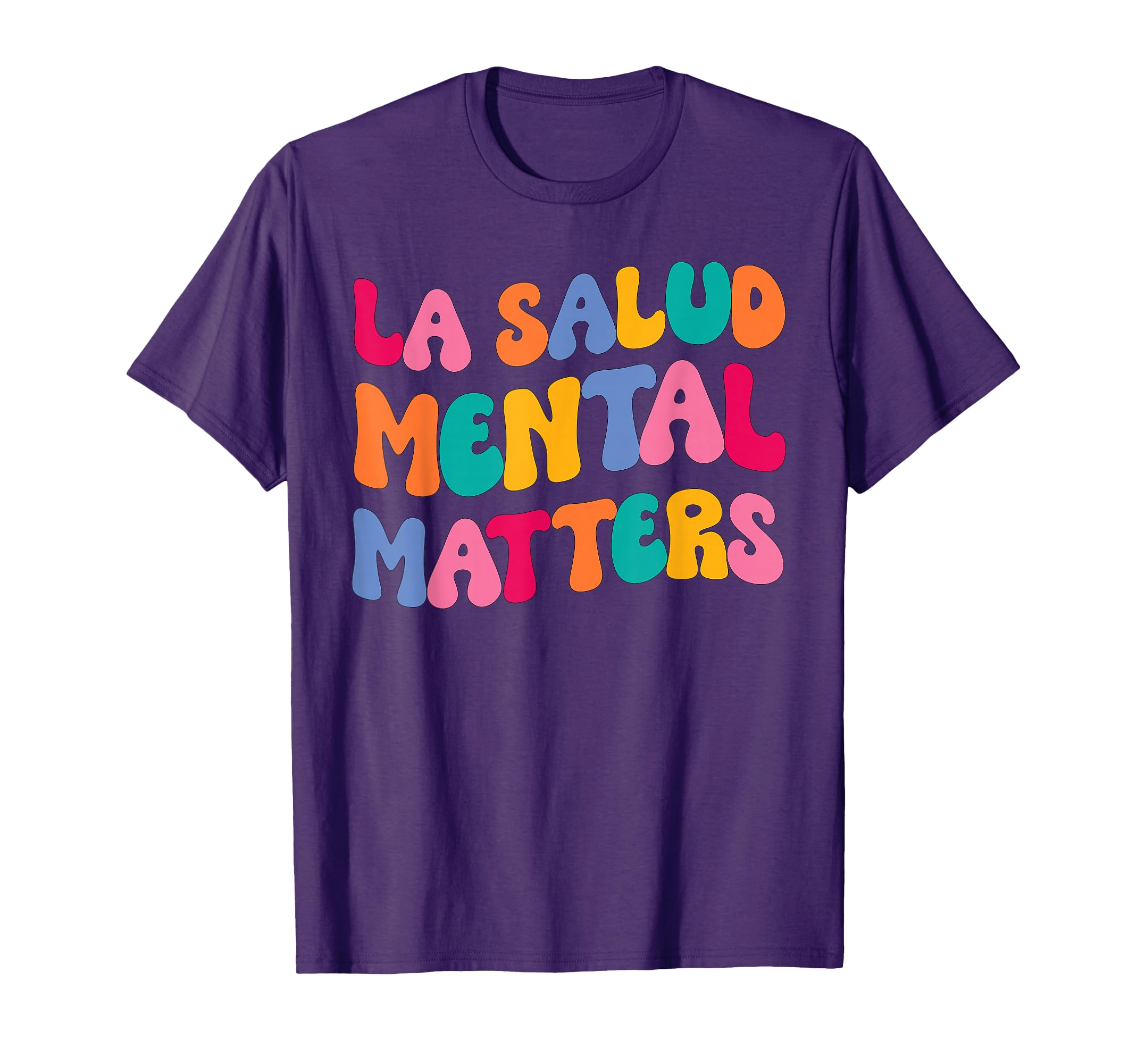 La Salud Mental Matters Latina Spanish T-Shirt - Aesthetic Graphic Unisex - T-Shirt, Sweatshirt, Hoodie