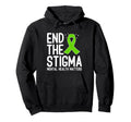 Mental Health Awareness Outfit End Hoodie - Minimalist Print for Adults - T-Shirt, Sweatshirt, Hoodie