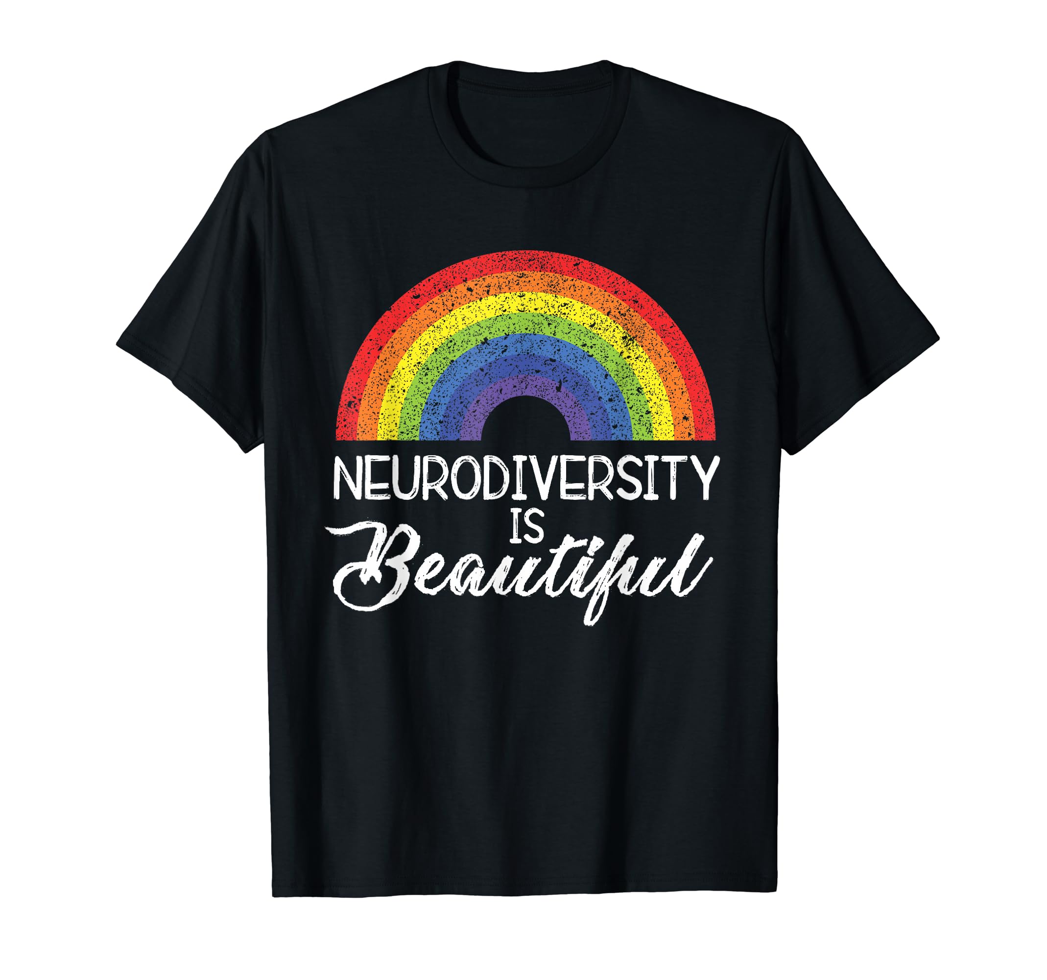 Neurodiversity Proud Neurodivergent Adhd T-Shirt - Unique Graphic Unisex - T-Shirt, Sweatshirt, Hoodie