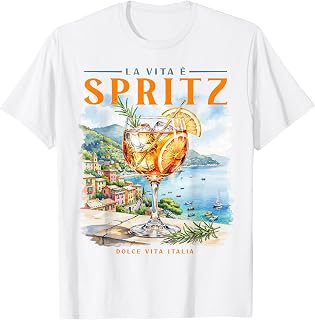Spritz - Italian Orange Cocktail Dolce Vita Italia T-Shirt Unisex T-shirt, Sweatshirt, Hoodie, Long Sleeve Tee - T-Shirt, Sweatshirt, Hoodie