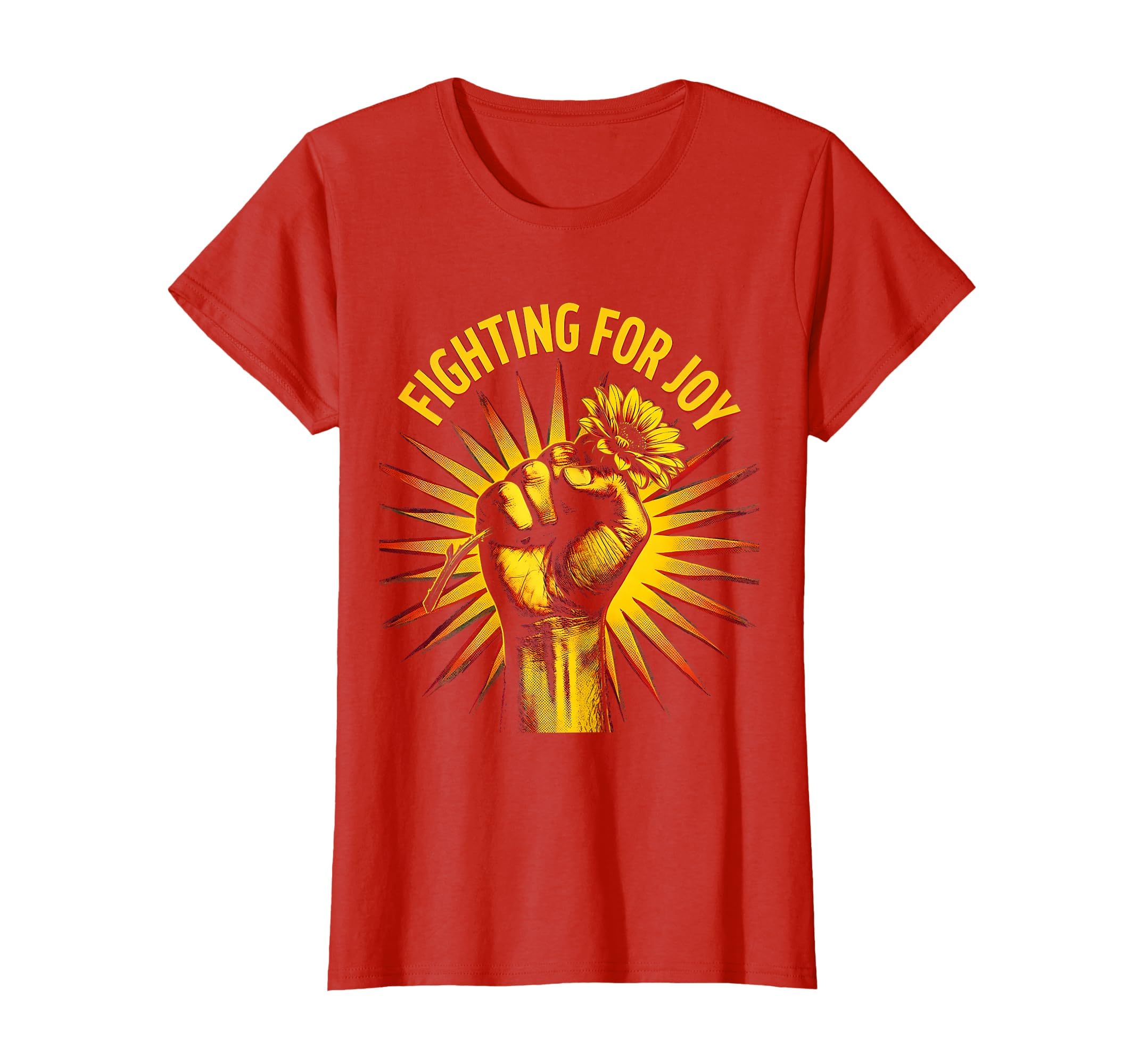 Hard Fought Hallelujah Fighting Joy T-Shirt - Unique Graphic for Adults - T-Shirt, Sweatshirt, Hoodie