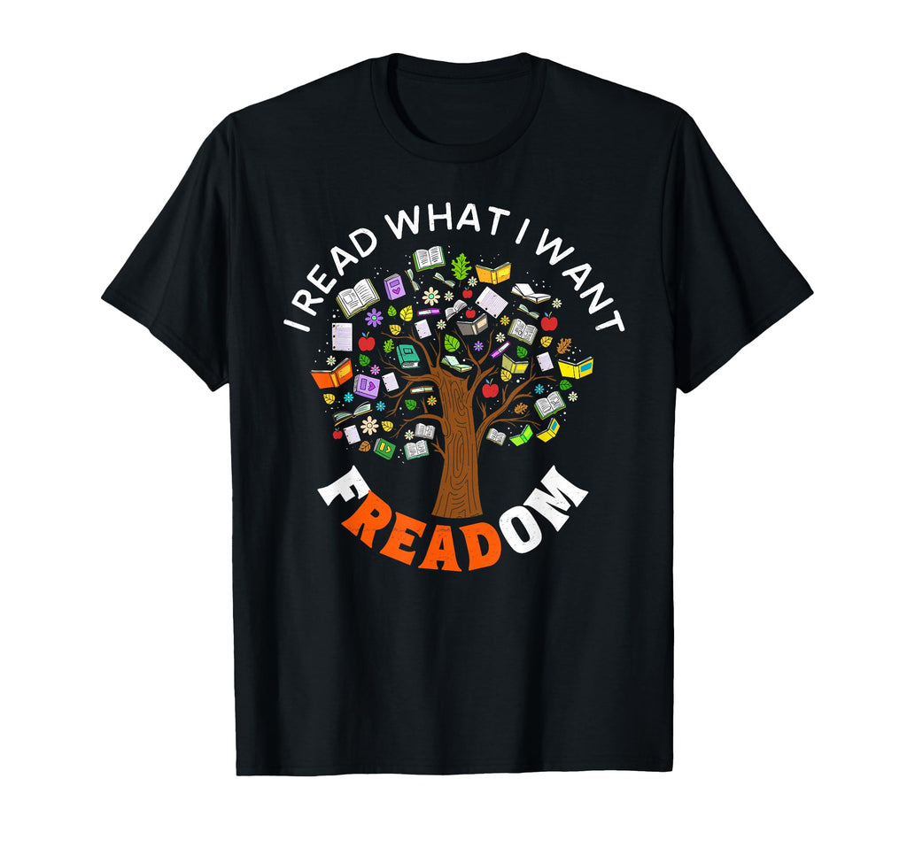 I Read What I Want Freadom Librarian T-Shirt - Minimalist Print Unisex - T-Shirt, Sweatshirt, Hoodie