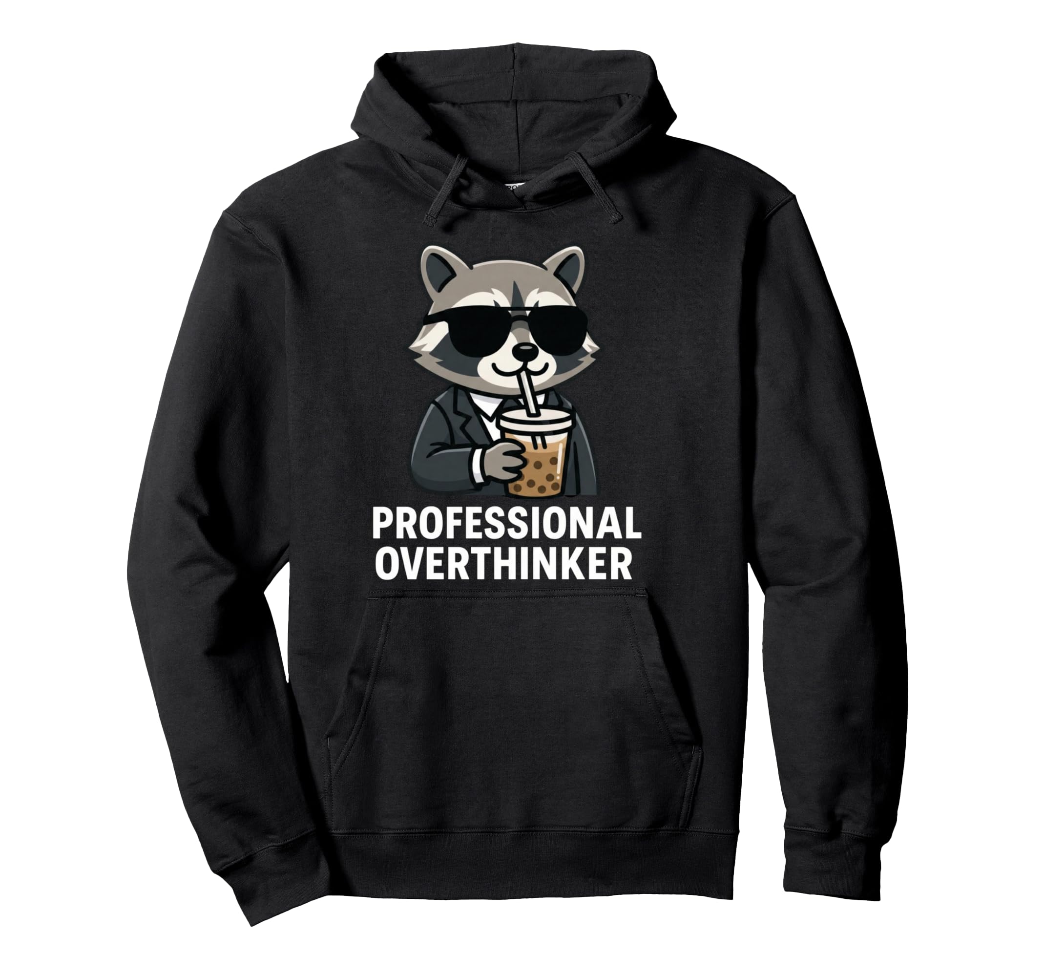 Funny Professional Overthinker Hoodie - Aesthetic Graphic Men Women - T-Shirt, Sweatshirt, Hoodie