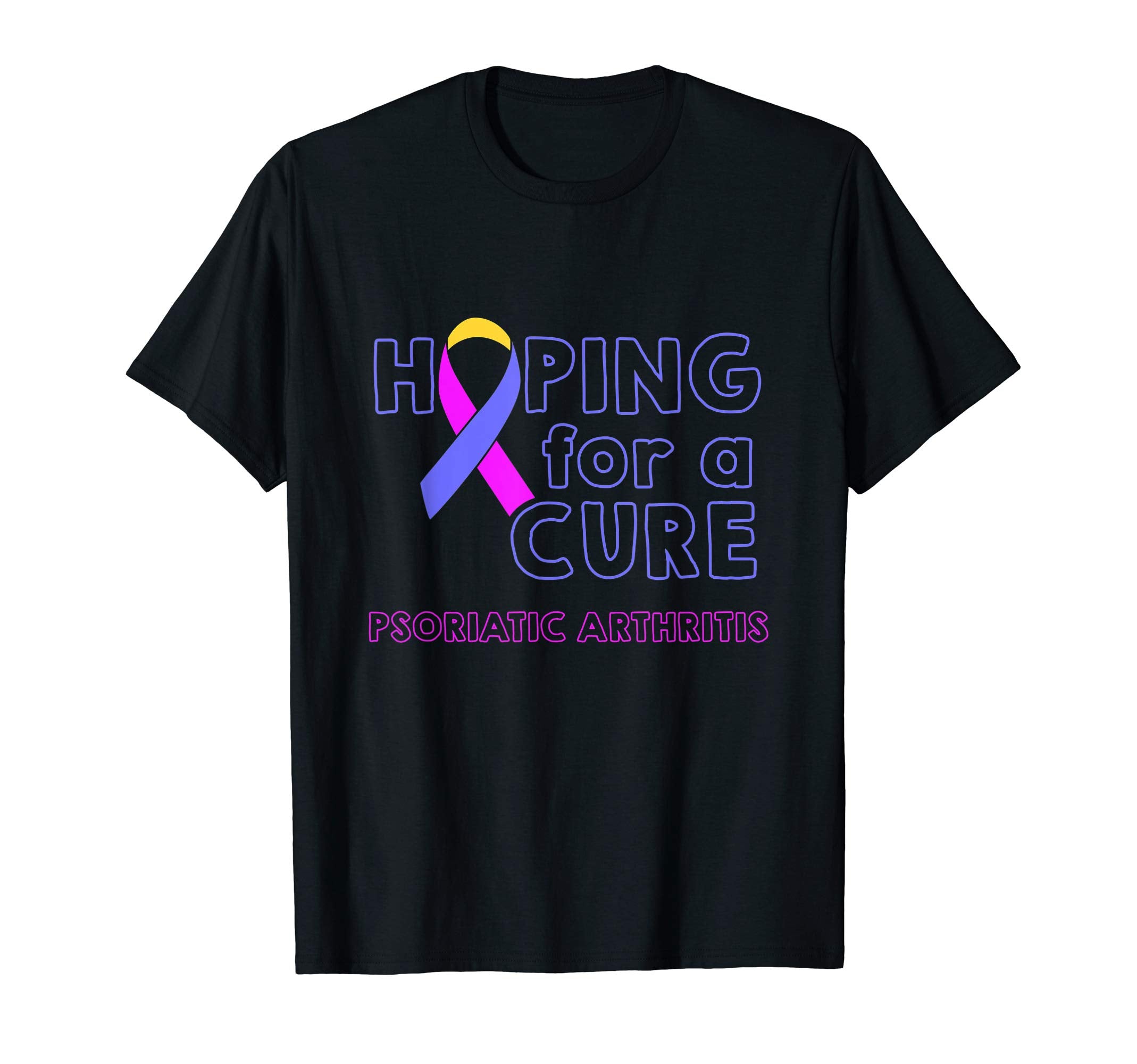 Psa Psoriatic Arthritis Hoping Cure T-Shirt - Custom Art Print for Adults - T-Shirt, Sweatshirt, Hoodie