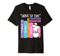 Funny Adds To Tbr Forever Bookish T-Shirt - Minimalist Print Men Women - T-Shirt, Sweatshirt, Hoodie