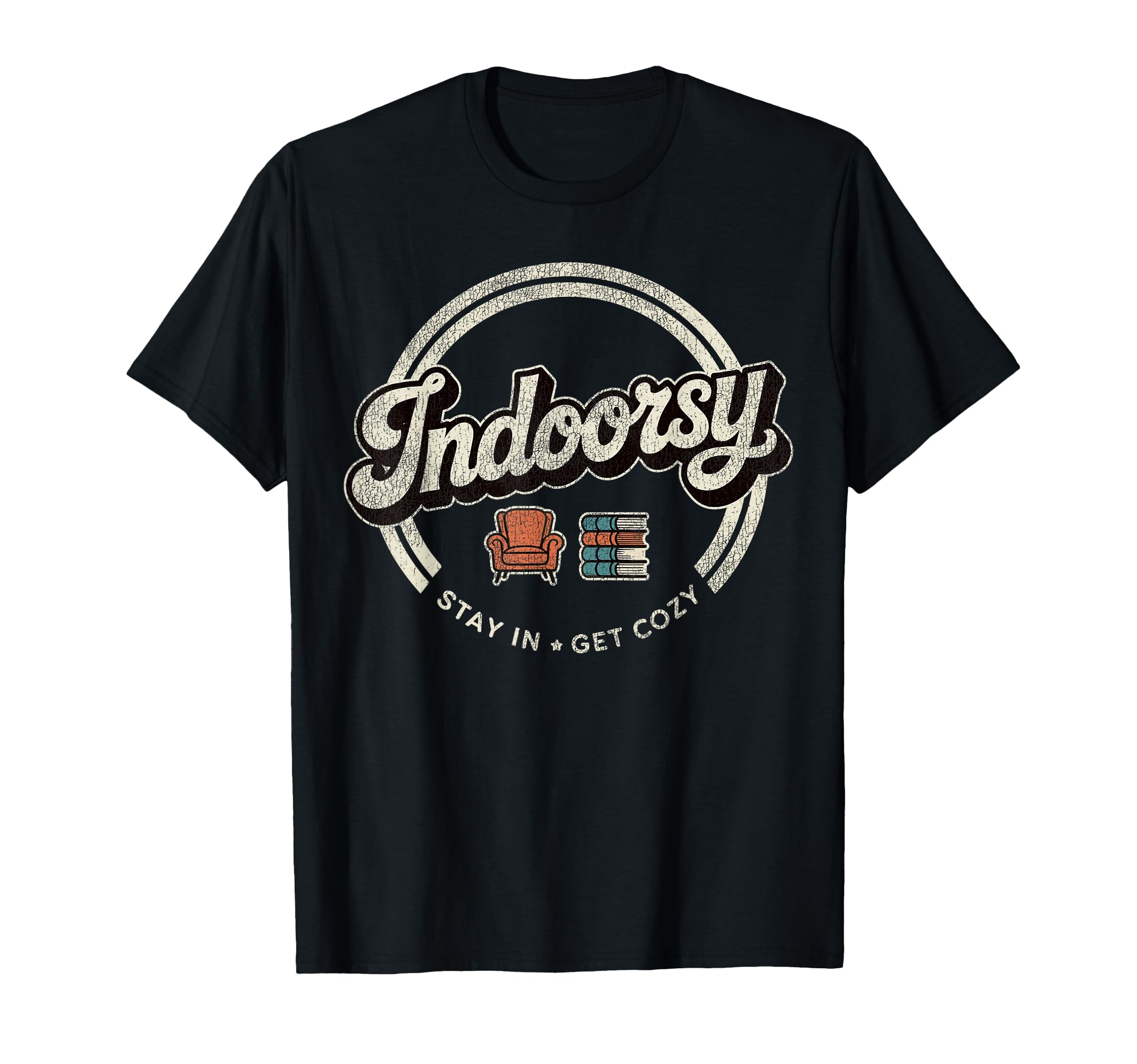 Antisocial Homebody Indoorsy T-Shirt - Aesthetic Graphic for Adults - T-Shirt, Sweatshirt, Hoodie