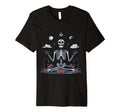 Meditation Skeleton Yoga Pose T-Shirt - Streetwear Style for Adults - T-Shirt, Sweatshirt, Hoodie