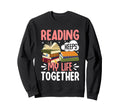 Book Lover Bookworm Storytelling Sweatshirt - Fun Novelty Design Unisex - T-Shirt, Sweatshirt, Hoodie
