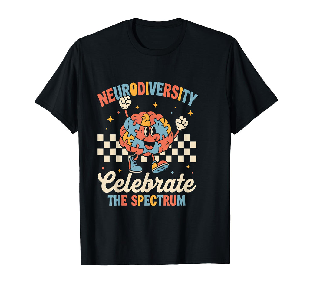 Neurodiversity Shirts Autism Spectrum T-Shirt - Graphic Print for Adults - T-Shirt, Sweatshirt, Hoodie