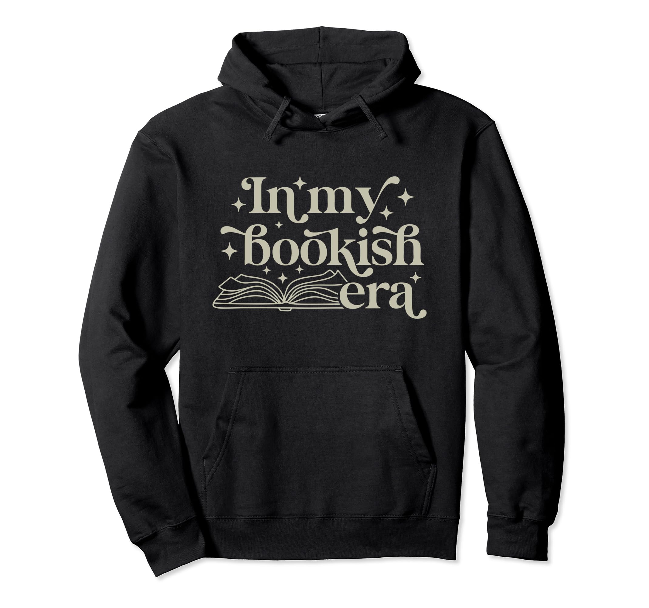 My Bookish Era Book Lover Hoodie - Minimalist Print Unisex - T-Shirt, Sweatshirt, Hoodie
