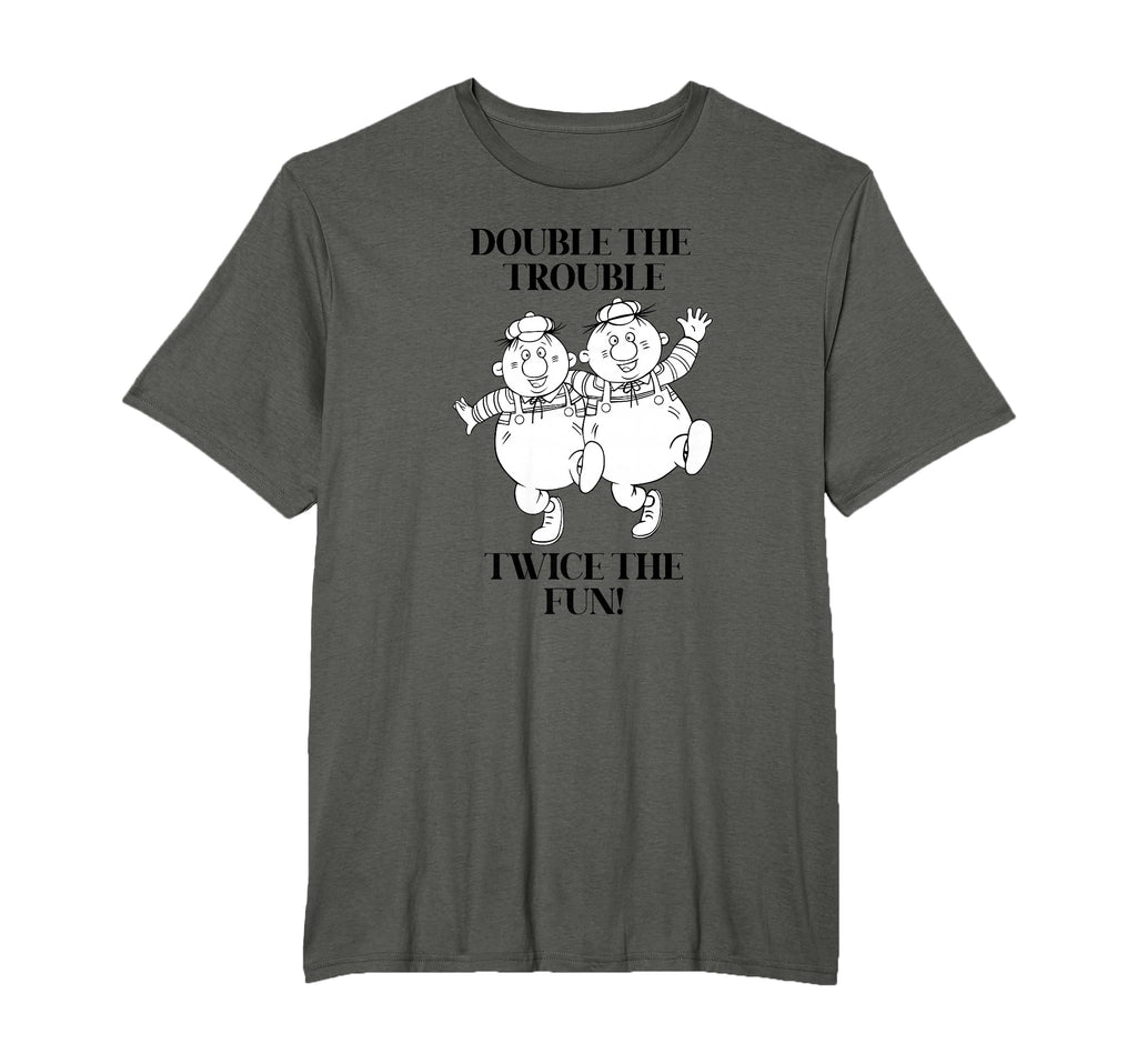 Alice Double Trouble Tweedledum T-Shirt - Streetwear Style Men Women - T-Shirt, Sweatshirt, Hoodie