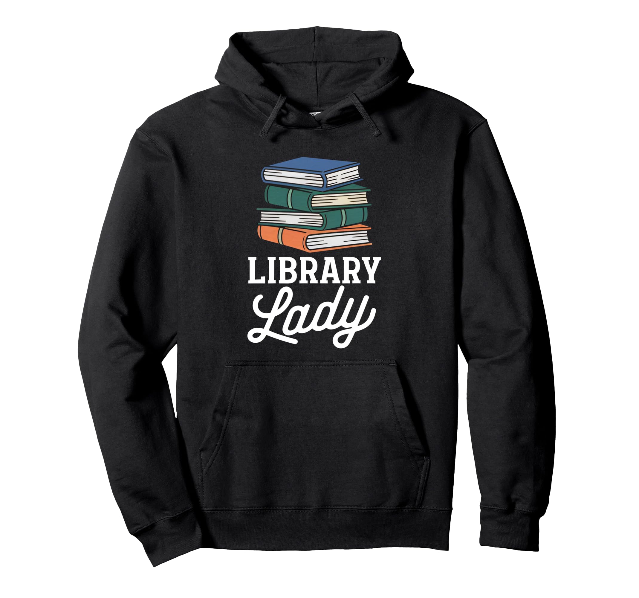 Librarian Library Lady Funny Hoodie - Aesthetic Graphic for Adults - T-Shirt, Sweatshirt, Hoodie