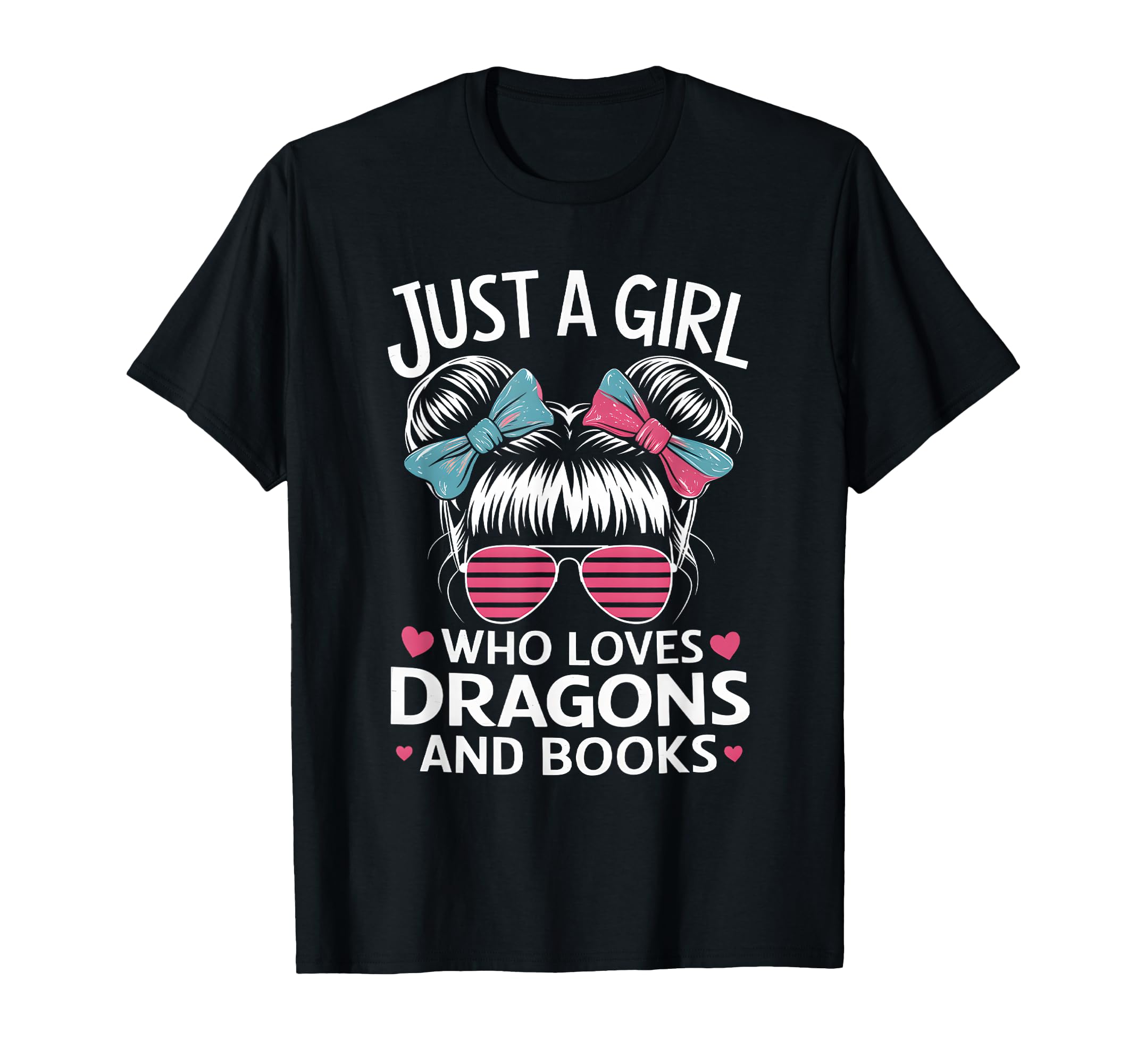 Just Who Loves Dragons And Books T-Shirt - Unique Graphic for Adults - T-Shirt, Sweatshirt, Hoodie