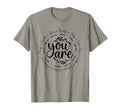 You Are Enough Beautiful Capable T-Shirt - Minimalist Print for Adults - T-Shirt, Sweatshirt, Hoodie
