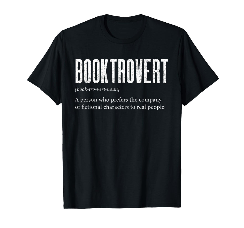 Booktrovert Definition Nerd T Bookish T-Shirt - Trendy Graphic for Adults - T-Shirt, Sweatshirt, Hoodie
