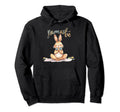 Namaste Rabbit Spiritual Meditation Hoodie - Custom Art Print Unisex - T-Shirt, Sweatshirt, Hoodie
