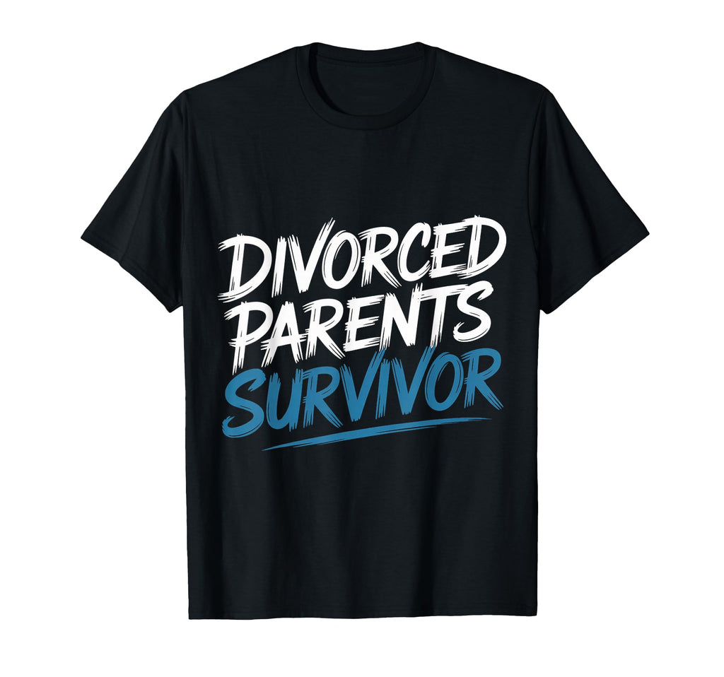 Divorced Parents Survivor Child Healing T-Shirt - Minimalist Print Unisex - T-Shirt, Sweatshirt, Hoodie