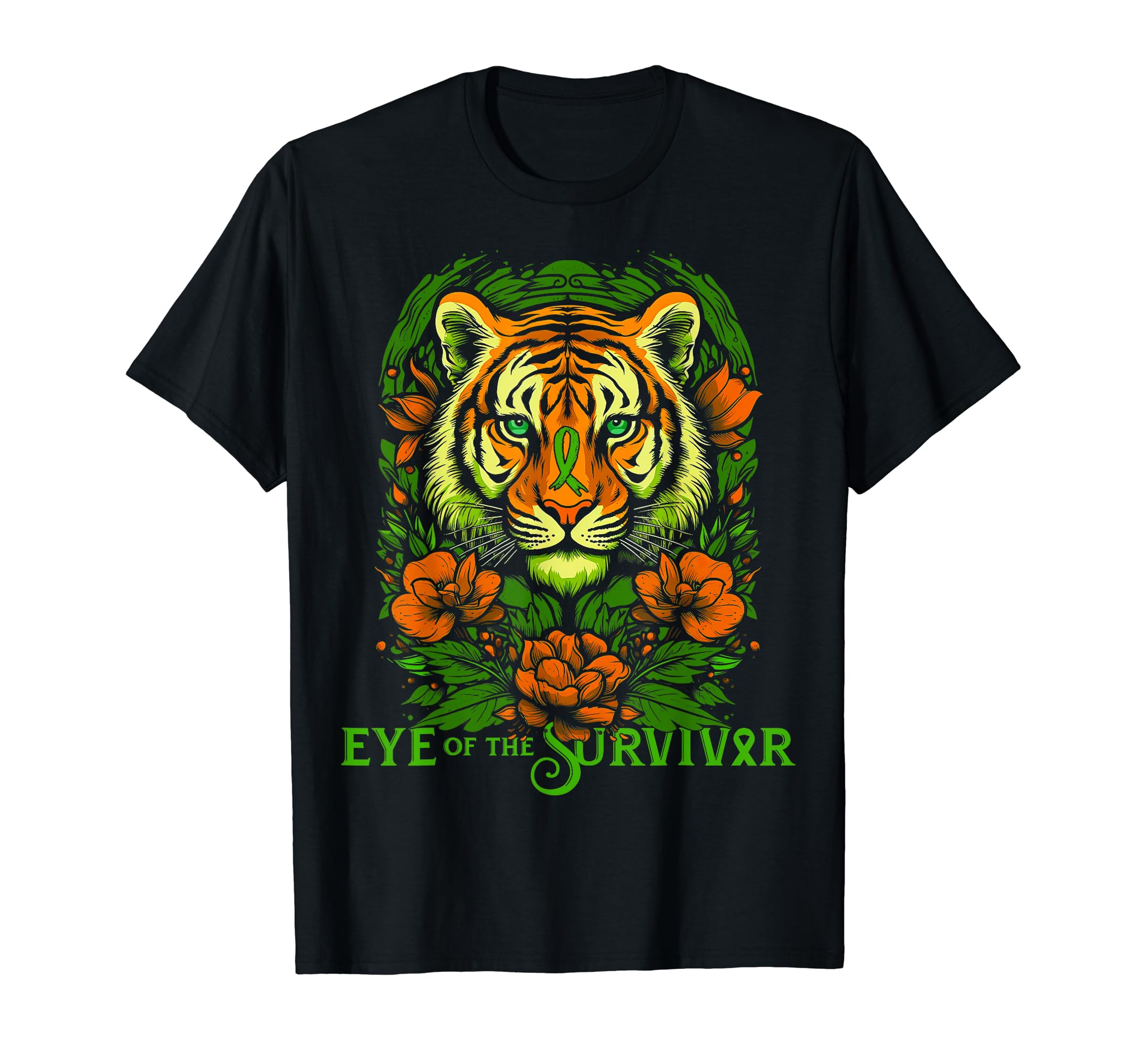 Eye Mental Health Survivor Strong Mental T-Shirt - Graphic Print Unisex - T-Shirt, Sweatshirt, Hoodie