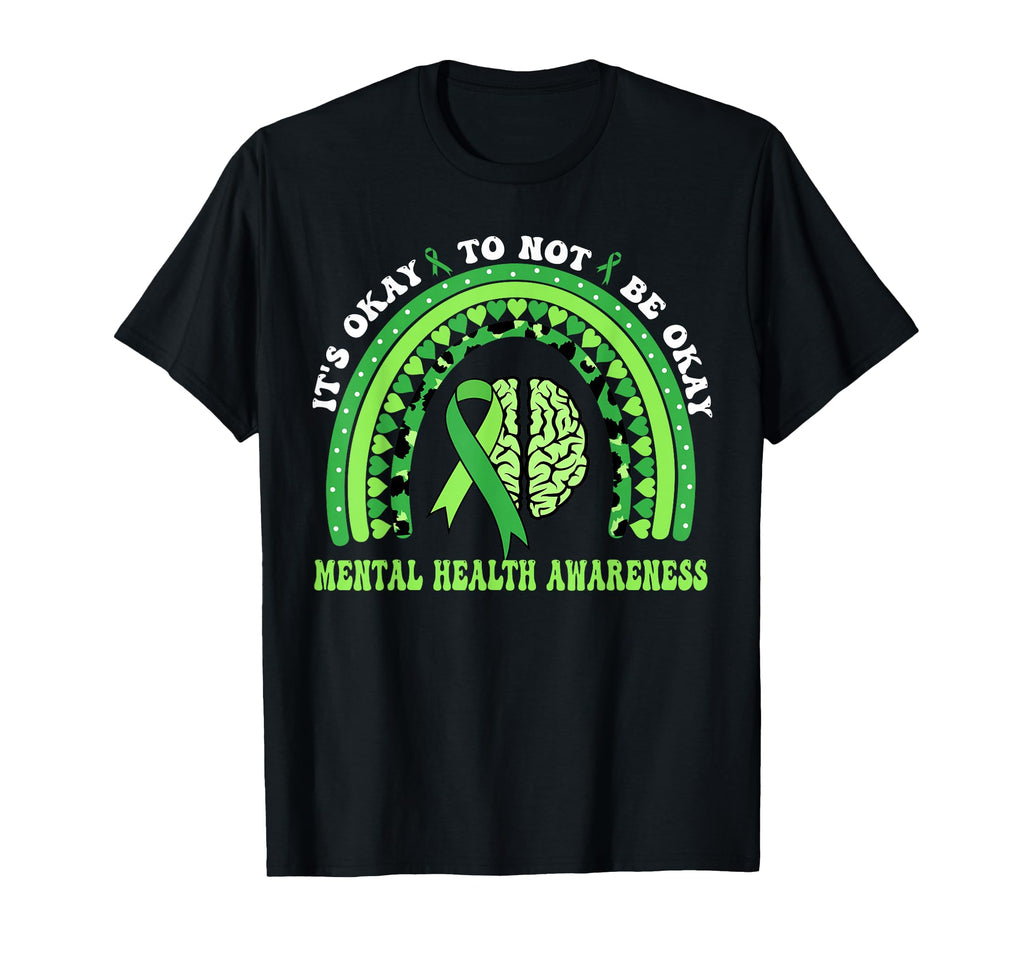 Its Okay Not To Be Okay Mental T-Shirt - Minimalist Print for Adults - T-Shirt, Sweatshirt, Hoodie