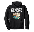 Funny Book Lover Designs Librarian Hoodie - Graphic Print Men Women - T-Shirt, Sweatshirt, Hoodie