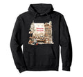 Ailurophile Bibliophile Hoodie - Fun Novelty Design Unisex - T-Shirt, Sweatshirt, Hoodie