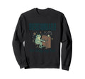 Overstimulated Frog Piano Mental Sweatshirt - Aesthetic Graphic Unisex - T-Shirt, Sweatshirt, Hoodie