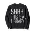 1St Literary Library Book Worms Sweatshirt - Minimalist Print Men Women - T-Shirt, Sweatshirt, Hoodie