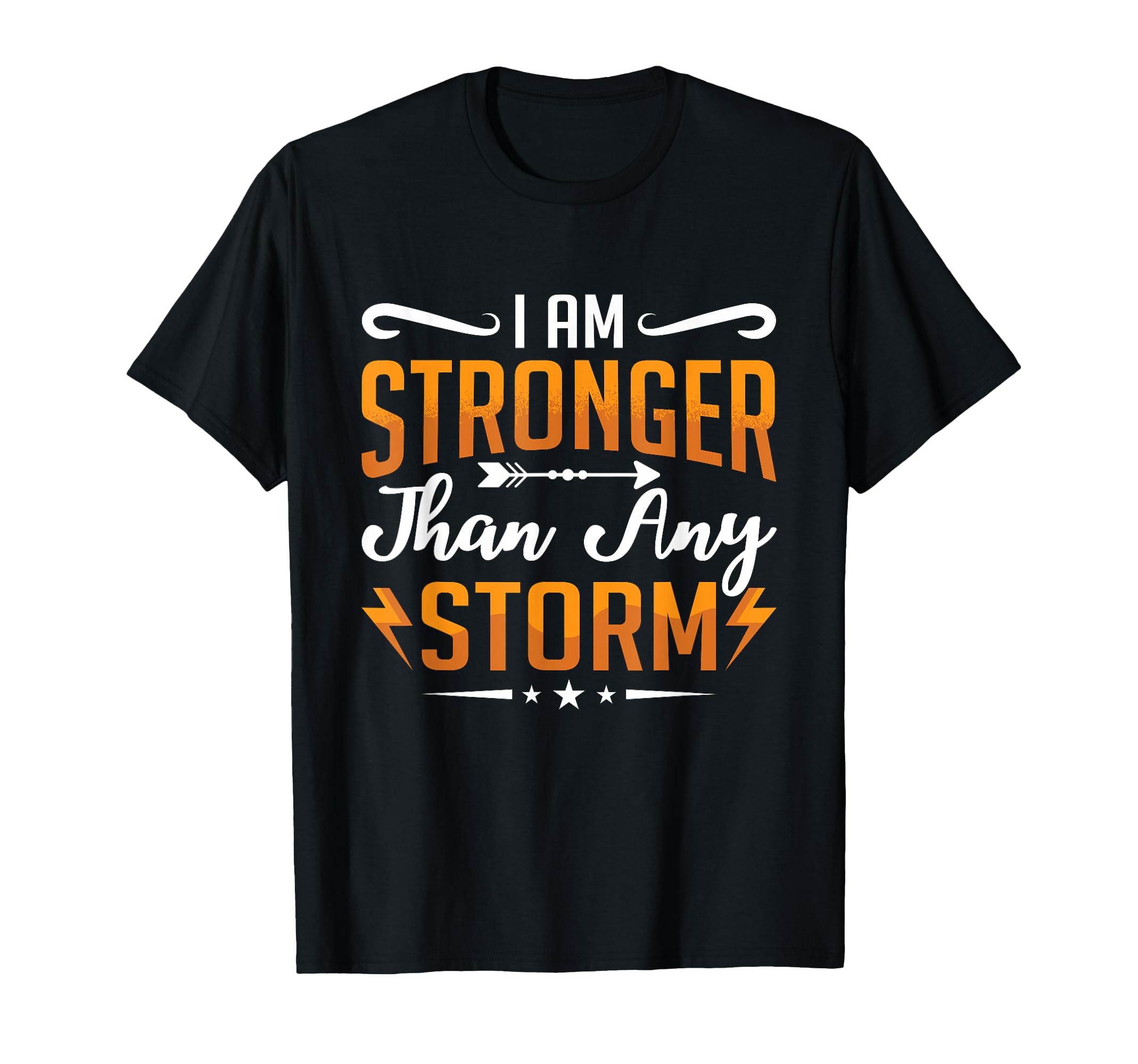 I Am Stronger Than Any Storm Coffee T-Shirt - Unique Graphic Men Women - T-Shirt, Sweatshirt, Hoodie