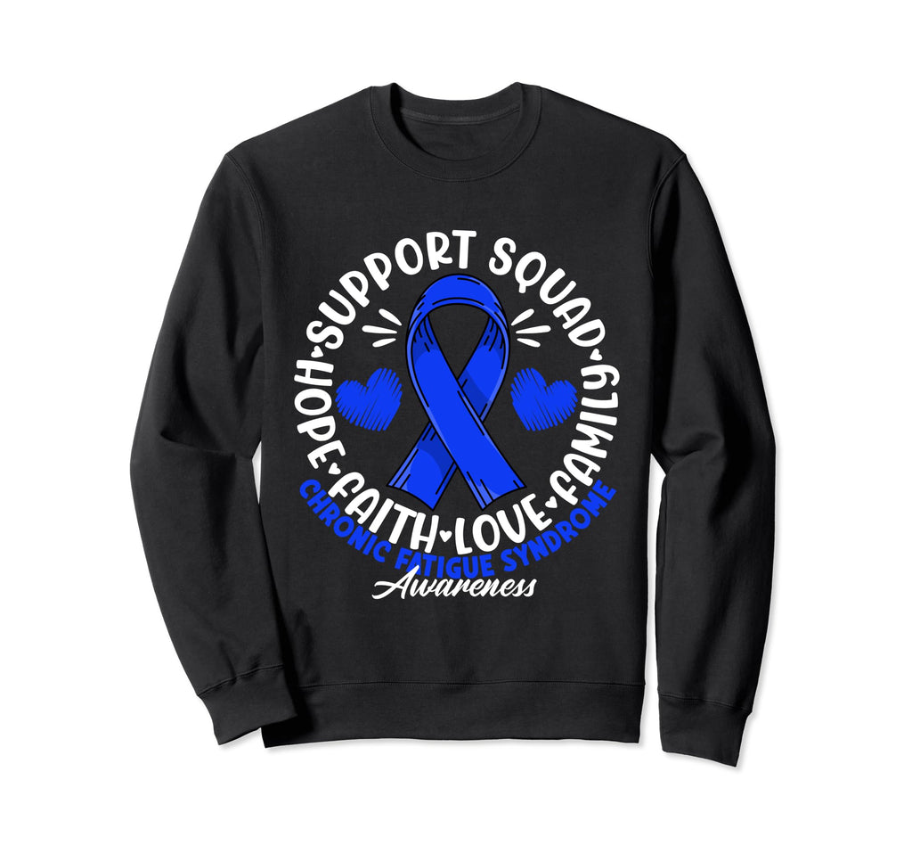 Support Awareness Squad I Me Cfs Sweatshirt - Aesthetic Graphic Men Women - T-Shirt, Sweatshirt, Hoodie