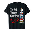 Best Teachers Come From Texas Coffee Back T-Shirt - Graphic Print Unisex - T-Shirt, Sweatshirt, Hoodie