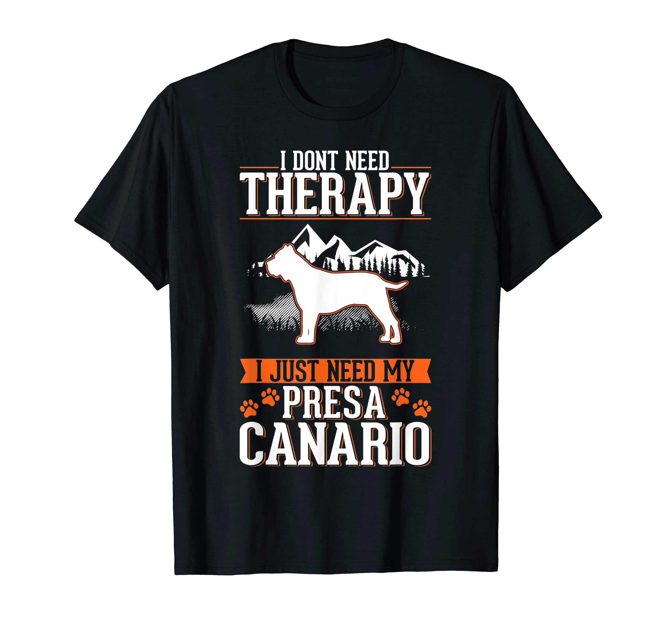 Presa Canario Therapy Canary Mastiff T-Shirt - Custom Art Print Unisex - T-Shirt, Sweatshirt, Hoodie