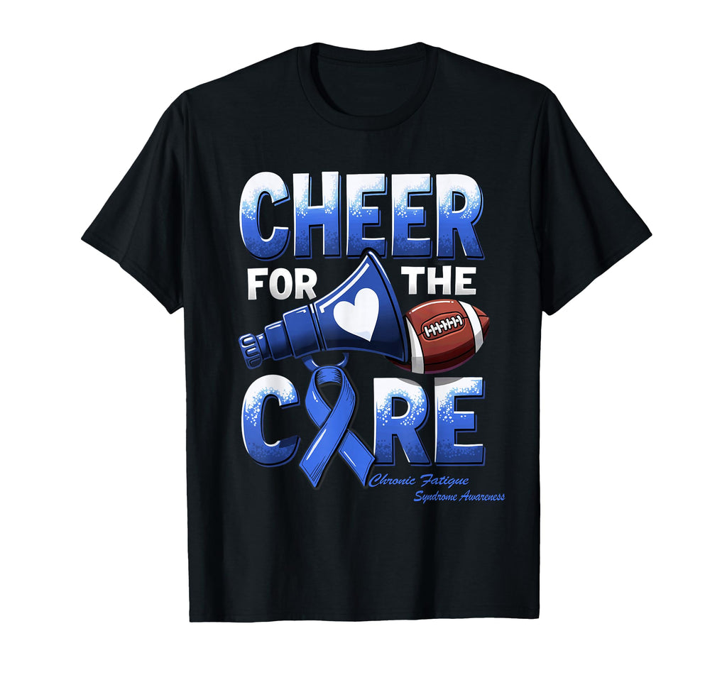 Cheer Cure Chronic Fatigue Syndrome T-Shirt - Streetwear Style for Adults - T-Shirt, Sweatshirt, Hoodie