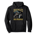 Overstimulated And Underpaid Funny Hoodie - Custom Art Print for Adults - T-Shirt, Sweatshirt, Hoodie