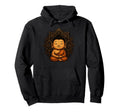 Buddha Meditating Peaceful Yoga Hoodie - Casual Everyday Wear Men Women - T-Shirt, Sweatshirt, Hoodie