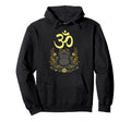 Meditating Frog Aum Zen Mindfulness Hoodie - Minimalist Print for Adults - T-Shirt, Sweatshirt, Hoodie