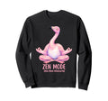 Funny Buddhist Meditation Zen Mode Sweatshirt - Unique Graphic Men Women - T-Shirt, Sweatshirt, Hoodie