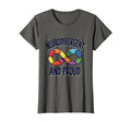 Neurodivergent And Proud Autism T-Shirt - Aesthetic Graphic for Adults - T-Shirt, Sweatshirt, Hoodie