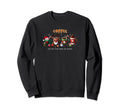 Coffee Keeps Me Going Santa Sweatshirt - Fun Novelty Design for Adults - T-Shirt, Sweatshirt, Hoodie