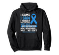 Chronic Fatigue Syndrome Warrior Hoodie - Novelty Apparel for Adults - T-Shirt, Sweatshirt, Hoodie