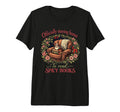 Officially Staying Home To Read Spicy T-Shirt - Custom Art Print Unisex - T-Shirt, Sweatshirt, Hoodie