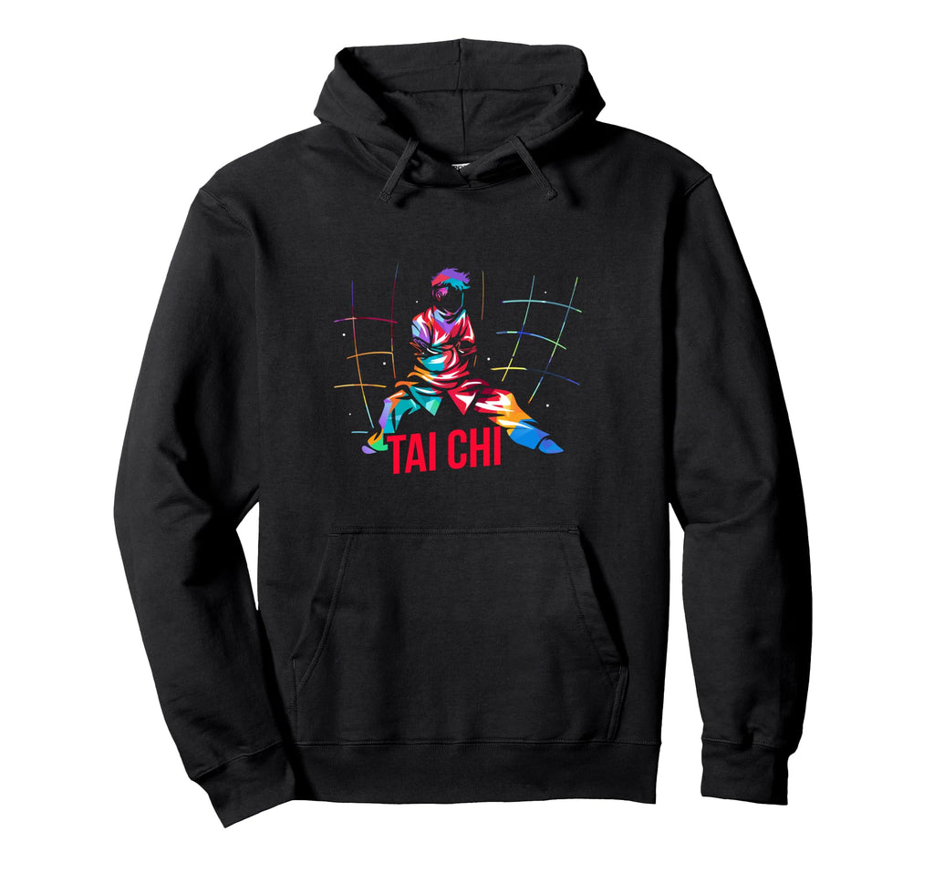 Tai Chi Exercise Asian Philosophy Zen Hoodie - Graphic Print Unisex - T-Shirt, Sweatshirt, Hoodie