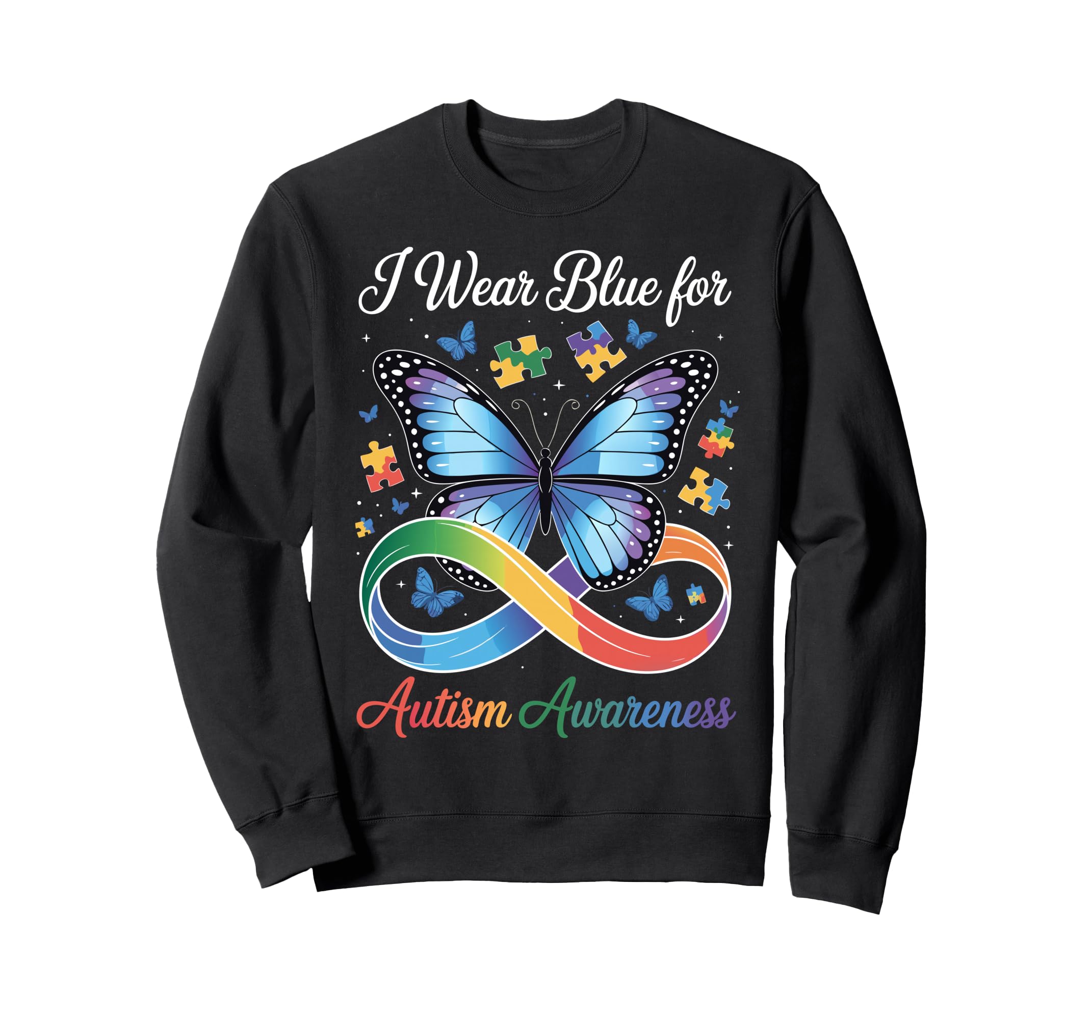 Autism Mom Autism Dad Sweatshirt - Casual Everyday Wear for Adults - T-Shirt, Sweatshirt, Hoodie