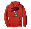 Professional Overthinker Anxiety Mental Hoodie - Unique Graphic Unisex - T-Shirt, Sweatshirt, Hoodie