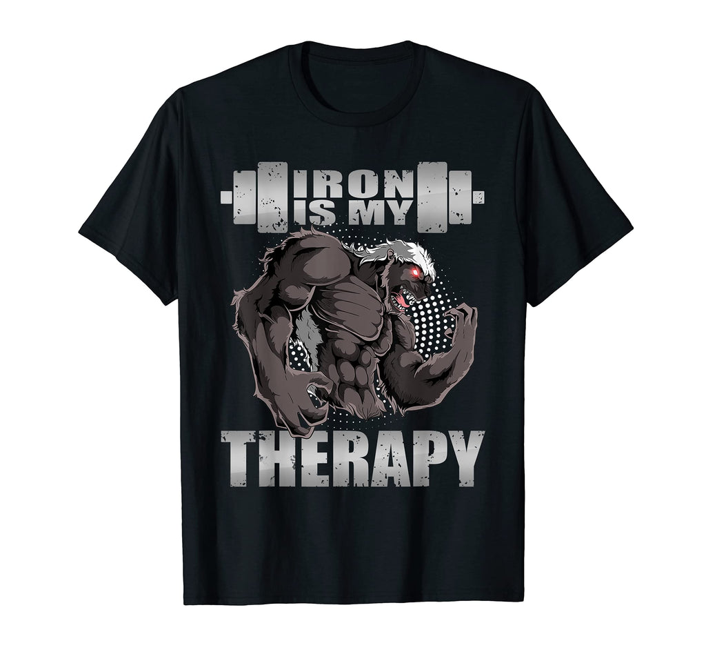 Honey Badger Powerlifter Workout T-Shirt - Fun Novelty Design Men Women - T-Shirt, Sweatshirt, Hoodie