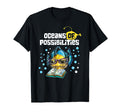 Book Reading Deep Sea Anglers Fish T-Shirt - Novelty Apparel Men Women - T-Shirt, Sweatshirt, Hoodie